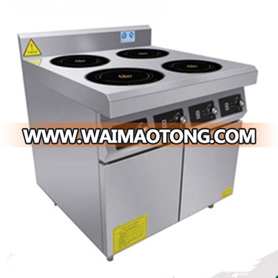 Chinese Restaurant Grade Cooking stove  Commercial Electric Kitchen Equipment induction  Range 3.5 KW 4 Burners cooker