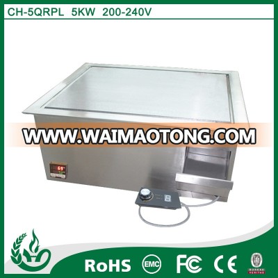 Commercial built-in electric grill chicken grill machine teppanyaki grill