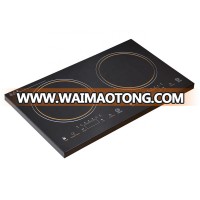 Factory wholesale 2 burner induction cooker two plate induction hob double induction cooker