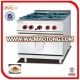 gas range with 4 burner & oven GH-987A